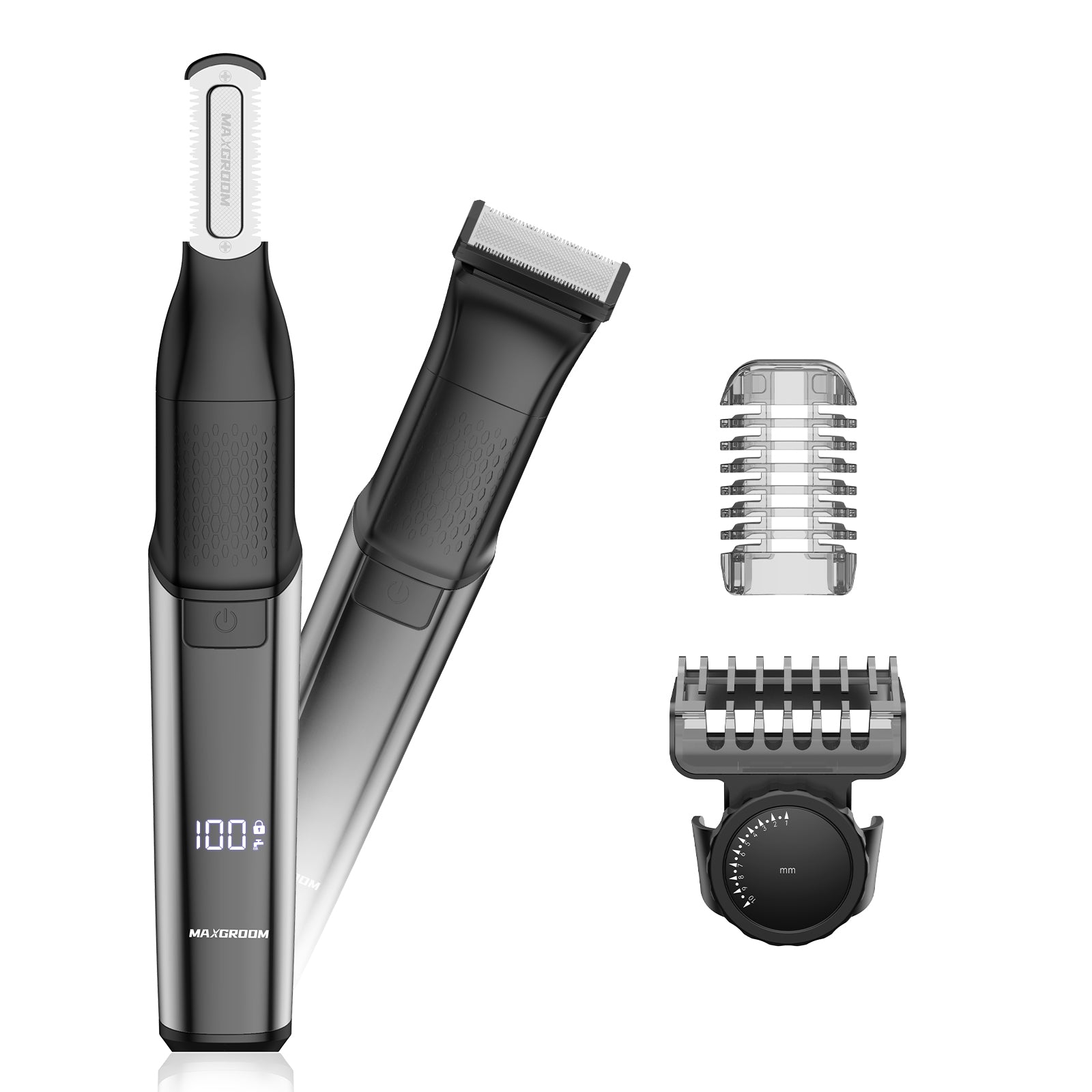 MAXGROOM Double-sided 2-in-1 Hair Trimmer